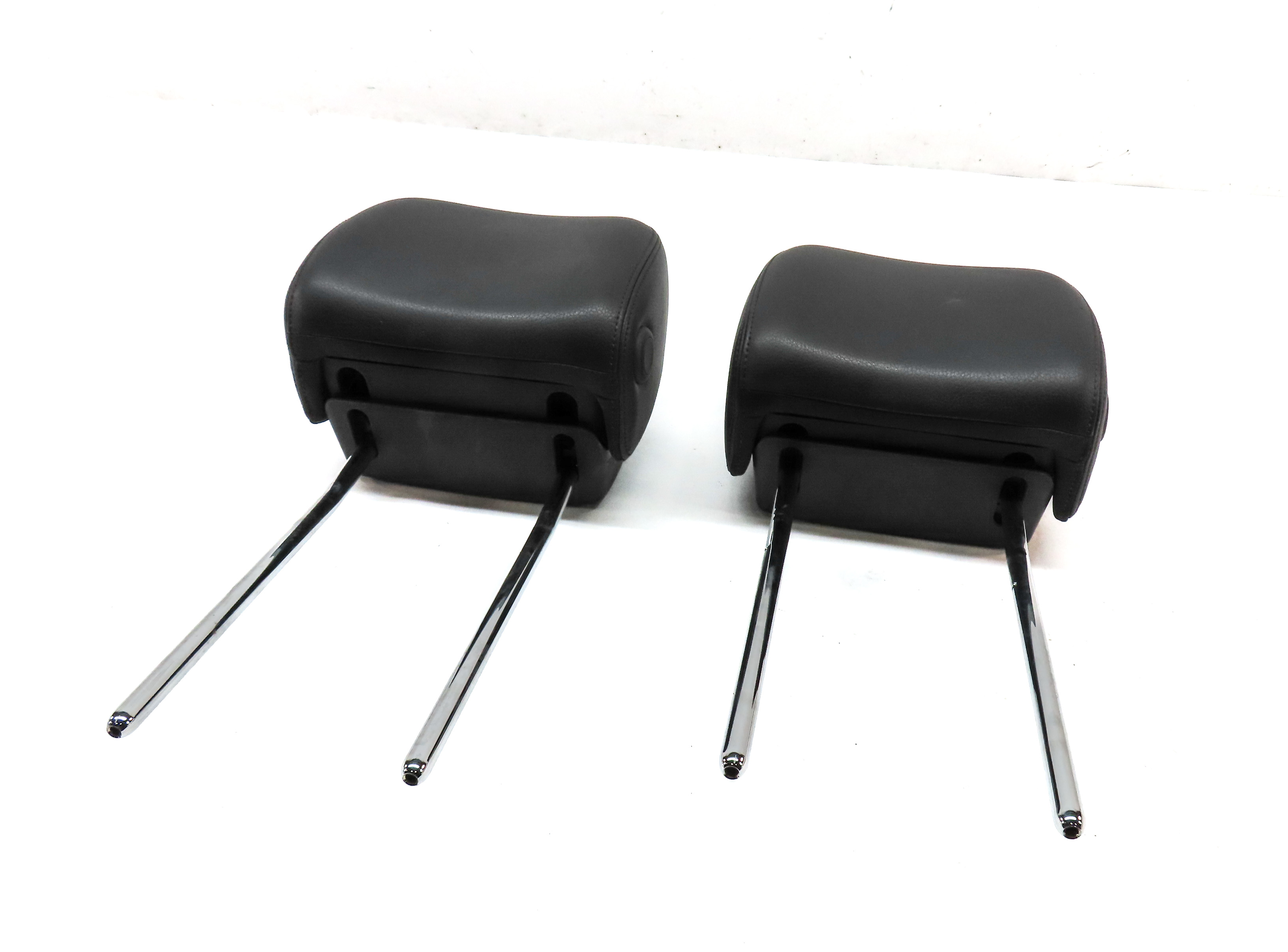 2015-2020 AUDI A3 S3 (8V) FRONT LEFT & RIGHT SEAT HEADREST SET-2 (BLACK) — exact item pictured
